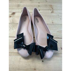 Melissa Women's Multicolor Jelly Ballet Flats Size 6 Casual‎ Slip-On